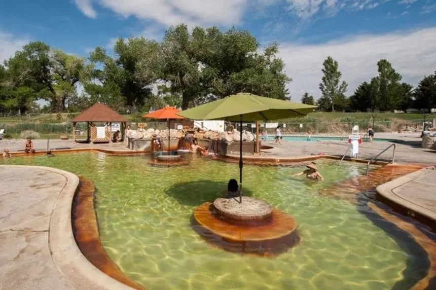 Aguas Termales Crystal Hot Springs Utah