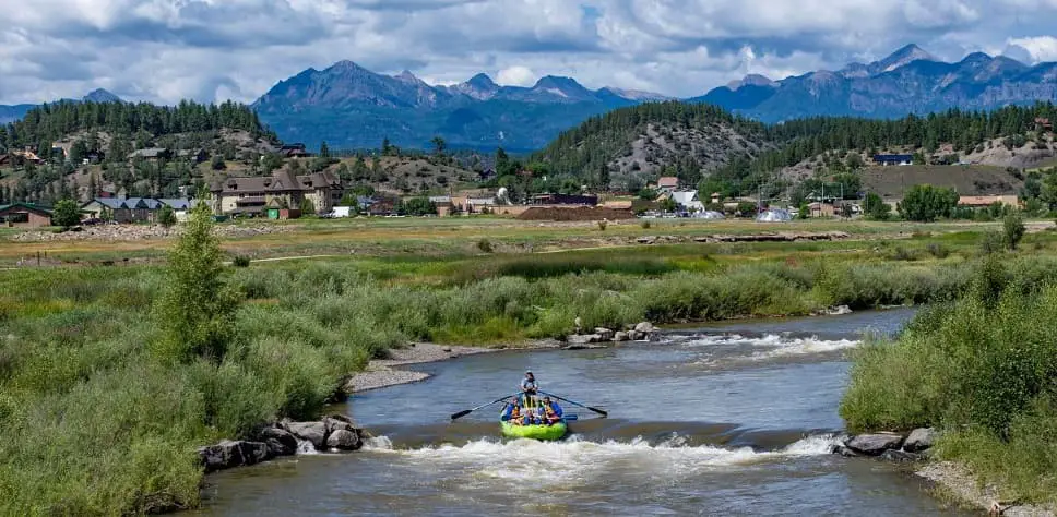 rafting en el río San Juan